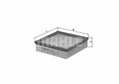 MAHLE lx220 -  Воздушный фильтр