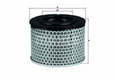 MAHLE lx255 -  Воздушный фильтр