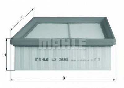 MAHLE lx2633 -  Воздушный фильтр