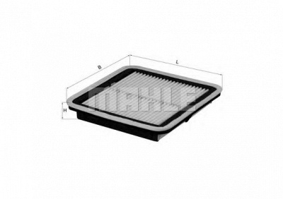 MAHLE lx2672 -  Воздушный фильтр