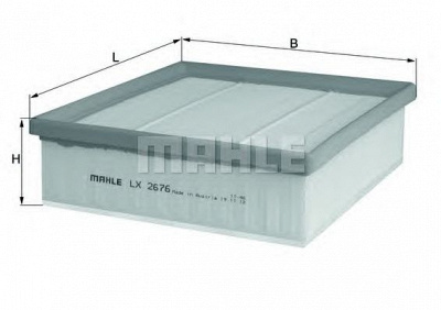 MAHLE lx2676 -  Воздушный фильтр