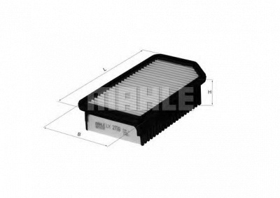 MAHLE lx2739 -  Воздушный фильтр