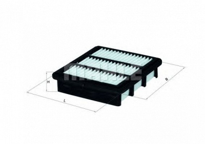MAHLE lx2752 -  Воздушный фильтр