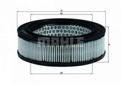 MAHLE lx278 -  Воздушный фильтр