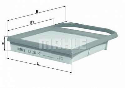 MAHLE lx28417 -  Воздушный фильтр