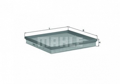 MAHLE lx2881 -  Воздушный фильтр