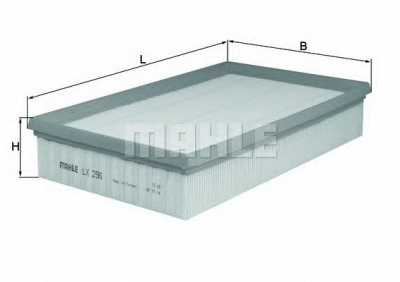 MAHLE lx296 -  Воздушный фильтр