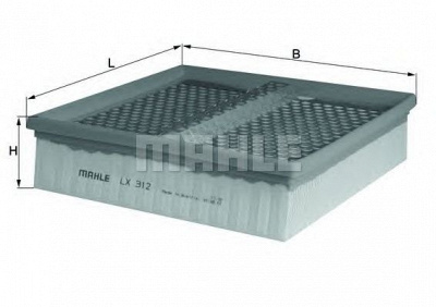 MAHLE lx312 -  Воздушный фильтр