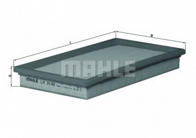 MAHLE lx3148 -  Воздушный фильтр