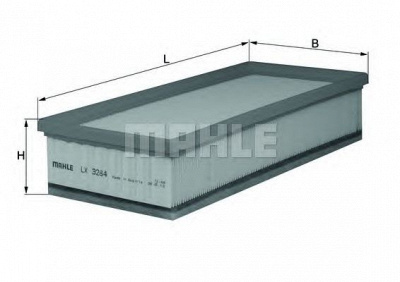 MAHLE lx3284 -  Воздушный фильтр