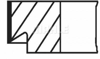 MAHLE lx3347 -  Воздушный фильтр