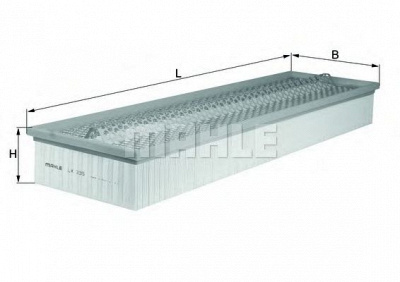 MAHLE lx335 -  Воздушный фильтр