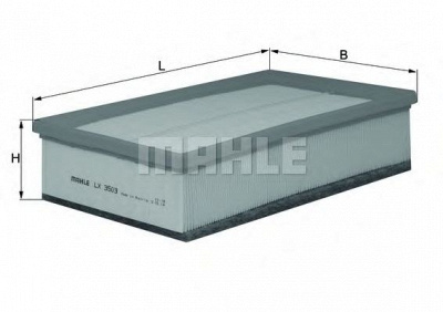 MAHLE lx3503 -  Воздушный фильтр