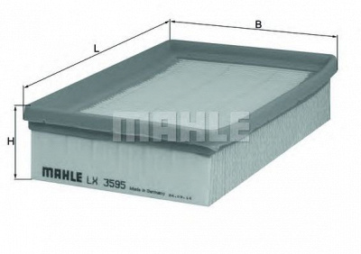 MAHLE lx3595 -  Воздушный фильтр