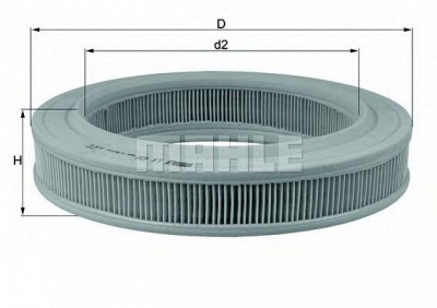 MAHLE lx431 -  Воздушный фильтр