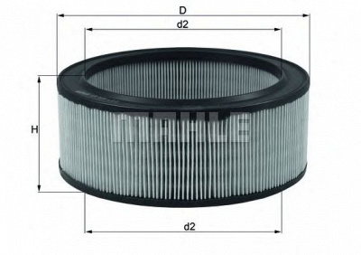 MAHLE lx516 -  Воздушный фильтр