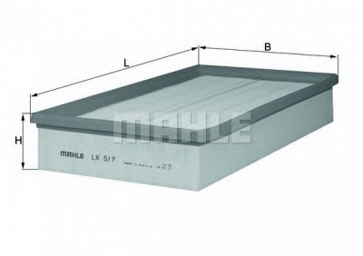MAHLE lx517 -  Воздушный фильтр