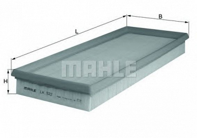 MAHLE lx522 -  Воздушный фильтр
