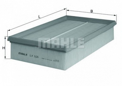 MAHLE lx526 -  Воздушный фильтр