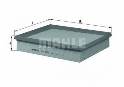 MAHLE lx539 -  Воздушный фильтр