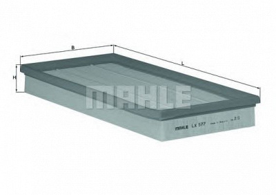 MAHLE lx577 -  Воздушный фильтр
