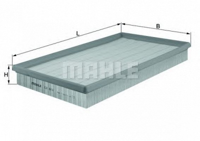 MAHLE lx614 -  Воздушный фильтр