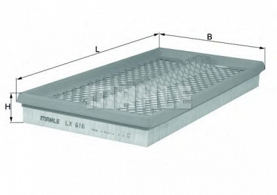 MAHLE lx616 -  Воздушный фильтр