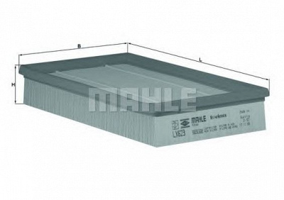 MAHLE lx623 -  Воздушный фильтр