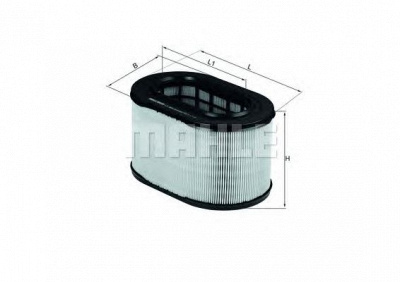 MAHLE lx669 -  Воздушный фильтр