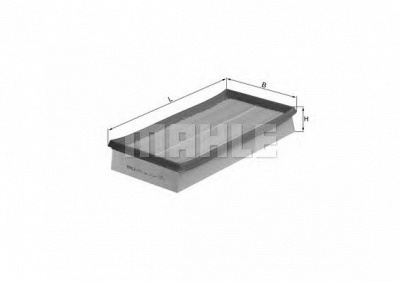 MAHLE lx692 -  Воздушный фильтр