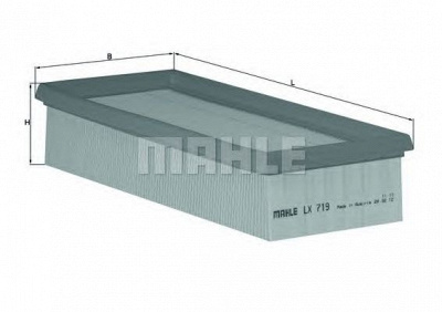 MAHLE lx719 -  Воздушный фильтр