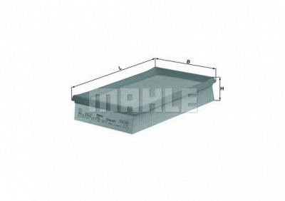 MAHLE lx737 -  Воздушный фильтр