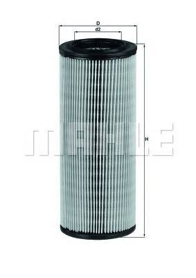 MAHLE lx801 -  Воздушный фильтр