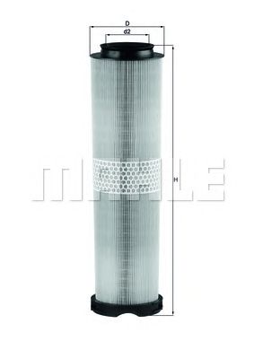 MAHLE lx8164 -  Воздушный фильтр
