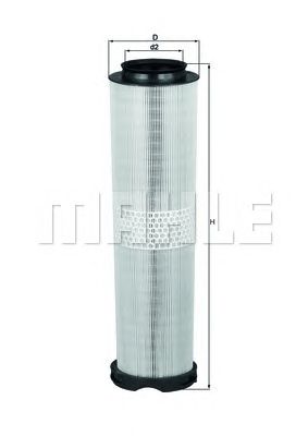 MAHLE lx8165 -  Воздушный фильтр