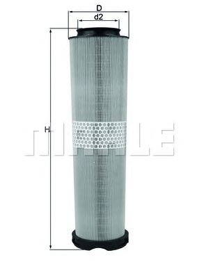 MAHLE lx8166 -  Воздушный фильтр