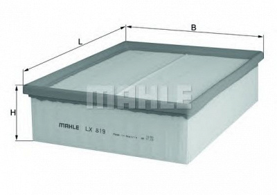 MAHLE lx819 -  Воздушный фильтр