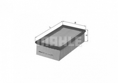MAHLE lx947 -  Воздушный фильтр