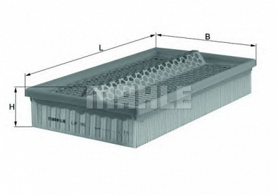 MAHLE lx95 -  Воздушный фильтр