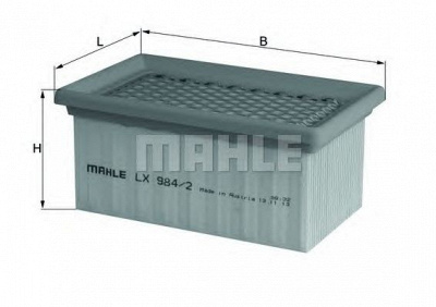 MAHLE lx9842 -  Воздушный фильтр