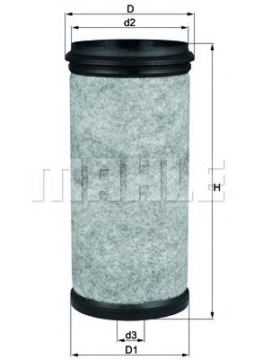 MAHLE lxs11 -  Фильтр добавочного воздуха