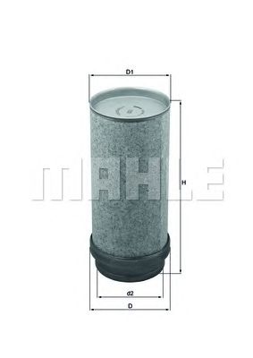 MAHLE lxs282 -  Фильтр добавочного воздуха