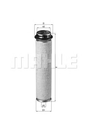 MAHLE lxs401 -  Фильтр добавочного воздуха