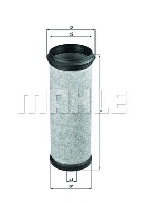 MAHLE lxs47 -  Фильтр добавочного воздуха