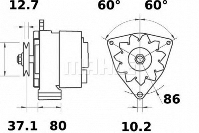 MAHLE mg20 -  Генератор