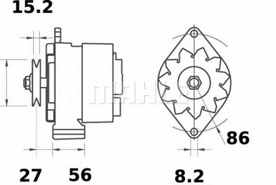 MAHLE mg277 -  Генератор