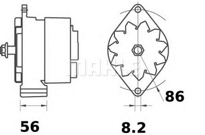 MAHLE mg313 -  Генератор
