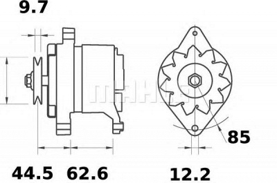 MAHLE mg43 -  Генератор