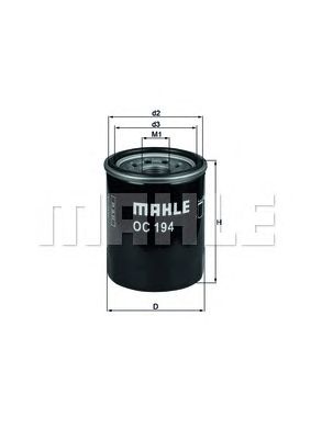 MAHLE oc194 -  Масляный фильтр