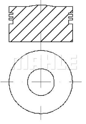MAHLE s25890 - Поршень
